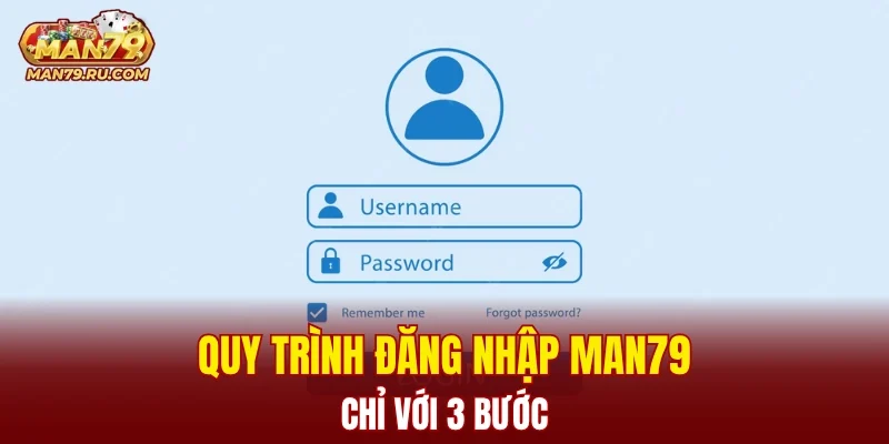 Quy trình đăng nhập MAN79 chỉ với 3 bước