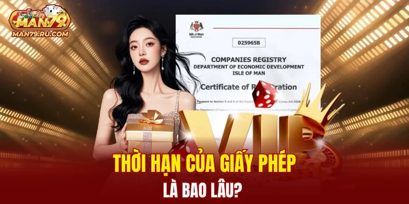 Thời gian giấy phép kinh doanh có hiệu lực